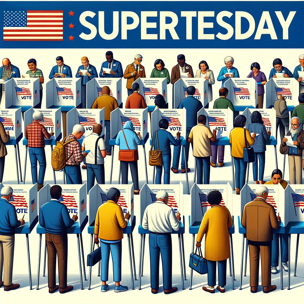Super Tuesday Primary Poll Unleashes Exciting Race Ahead